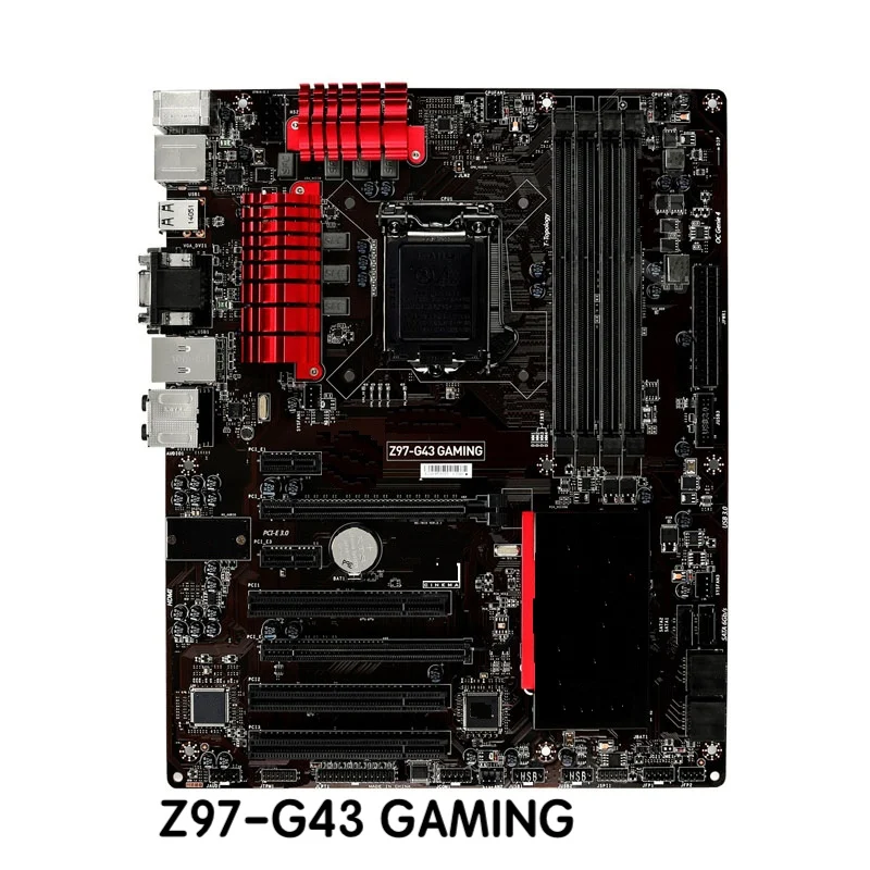 

For MSI Z97-G43 GAMING Motherboard LGA 1150 DDR3 Mainboard 100% Tested OK Fully Work Free Shipping