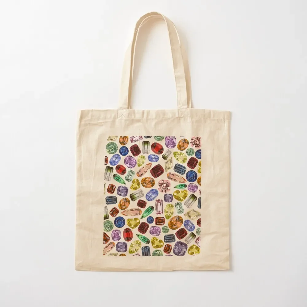 gemstone pattern no.2 Photos Tote Bag supermarket folding bag Women's tote bag Fabric