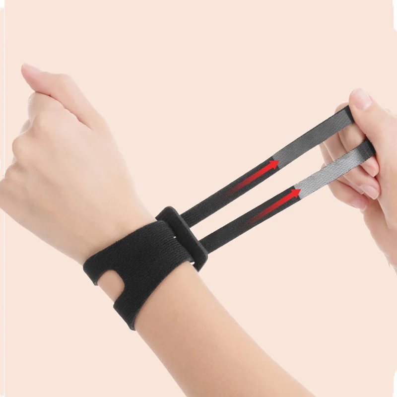 

Компрессионный дышащий браслет на запястье, тендинит, тренажерный зал, спортивные браслеты против растяжения, регулируемый протектор
