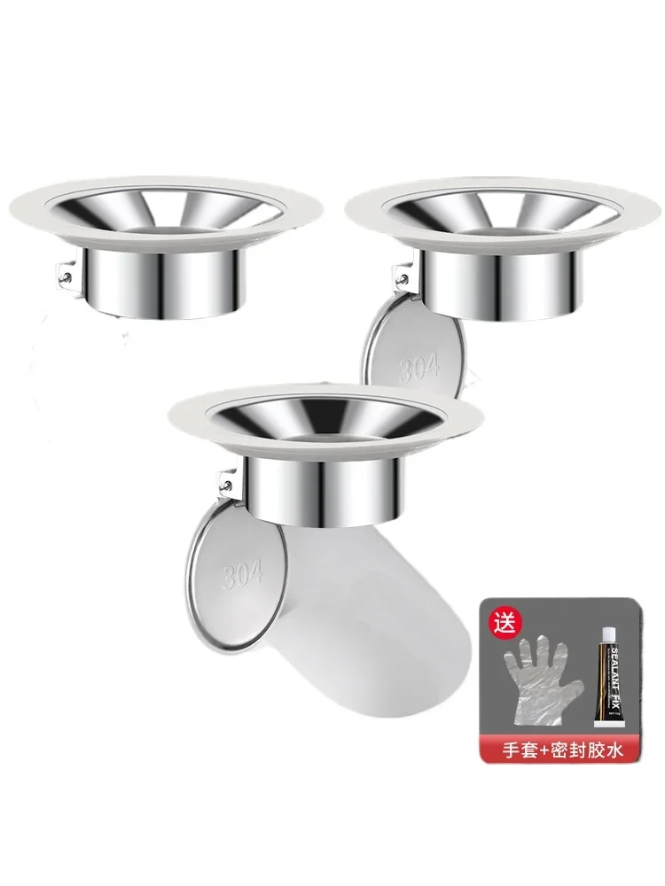 

Squatting toilet deodorant plugger squatting pit 304 stainless steel old-fashioned universal