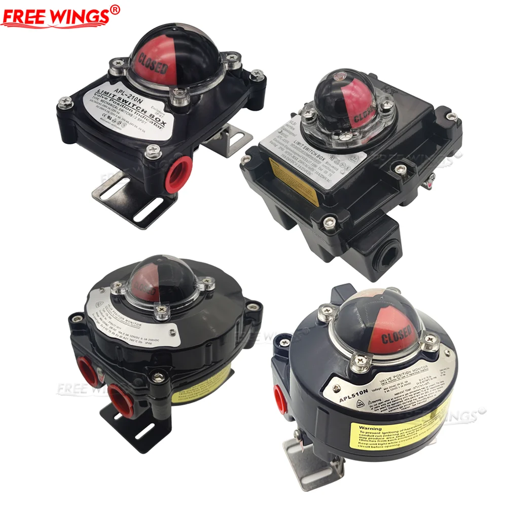 Apl- 210n Apl410n Apl510n à Prova de Explosão Limite Interruptor Pneumático Válvula Limite Feedback Interruptor Resposta Dispositivo Eco Dispositivo Its300