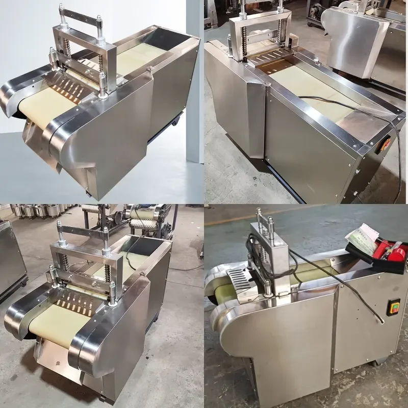 2026 Industrial Multifunctional Vegetable & Dried Fruit Cutting Dicing Machine Blueberry & Preserved Yellow Peach Slicer