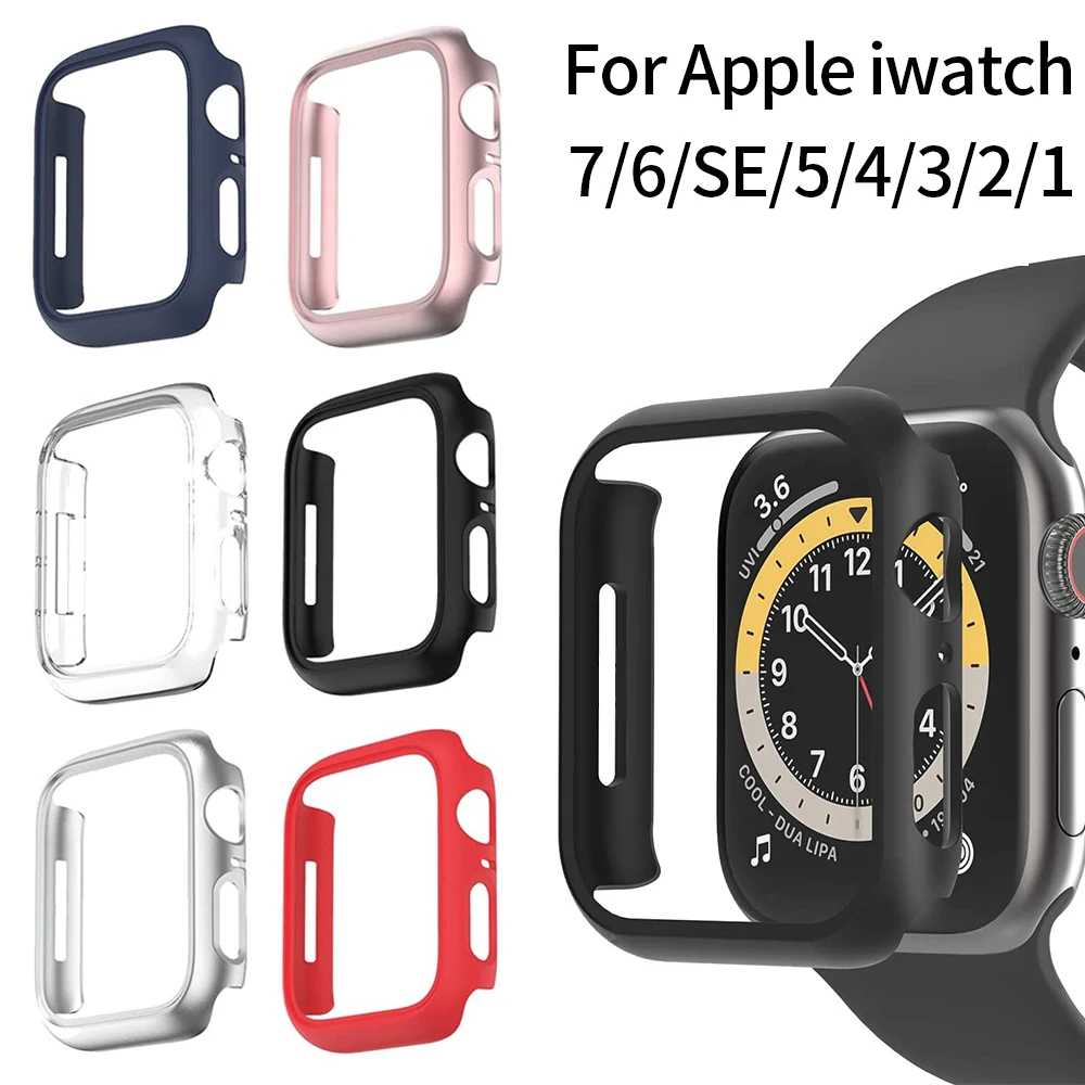 

Case for Apple Watch Series 9/8/7 41mm 45mm PC Hollow Cover Protector Case 42mm 38mm Protective Cover for iWatch se654 40mm 44mm