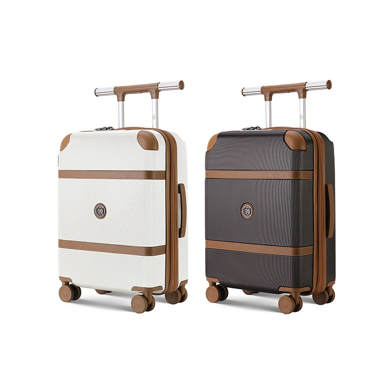 

2026 New Retro Travel Suitcase Expandable 25/29 inch Large Capacity Luggage 20 inch Carry-on Suitcase Trolley Case