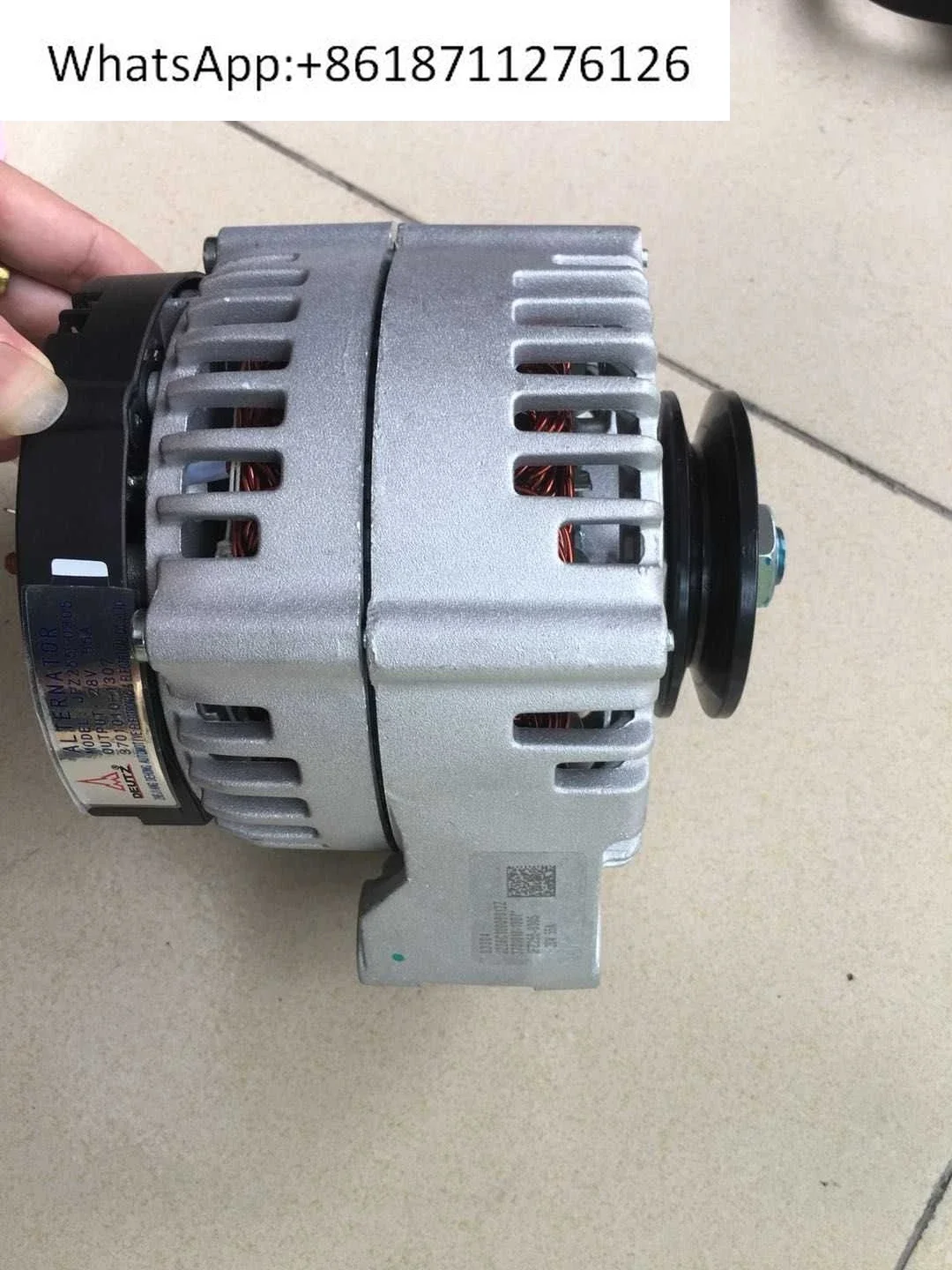 

Генератор Zhonglian Dachai Deutz JFZ255-0305, оригинальные детали, номер рисунка 3701010-1307