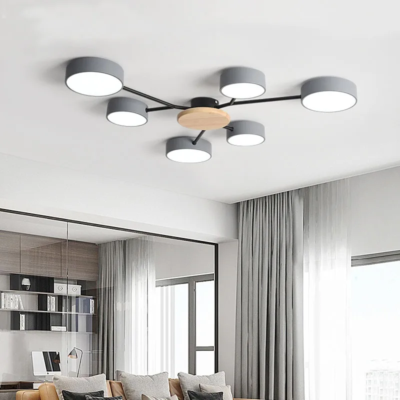 

Modern style bedroom LED living room chandelier hotel chandelier home decoration ceiling chandelier hotel villa indoor lighting