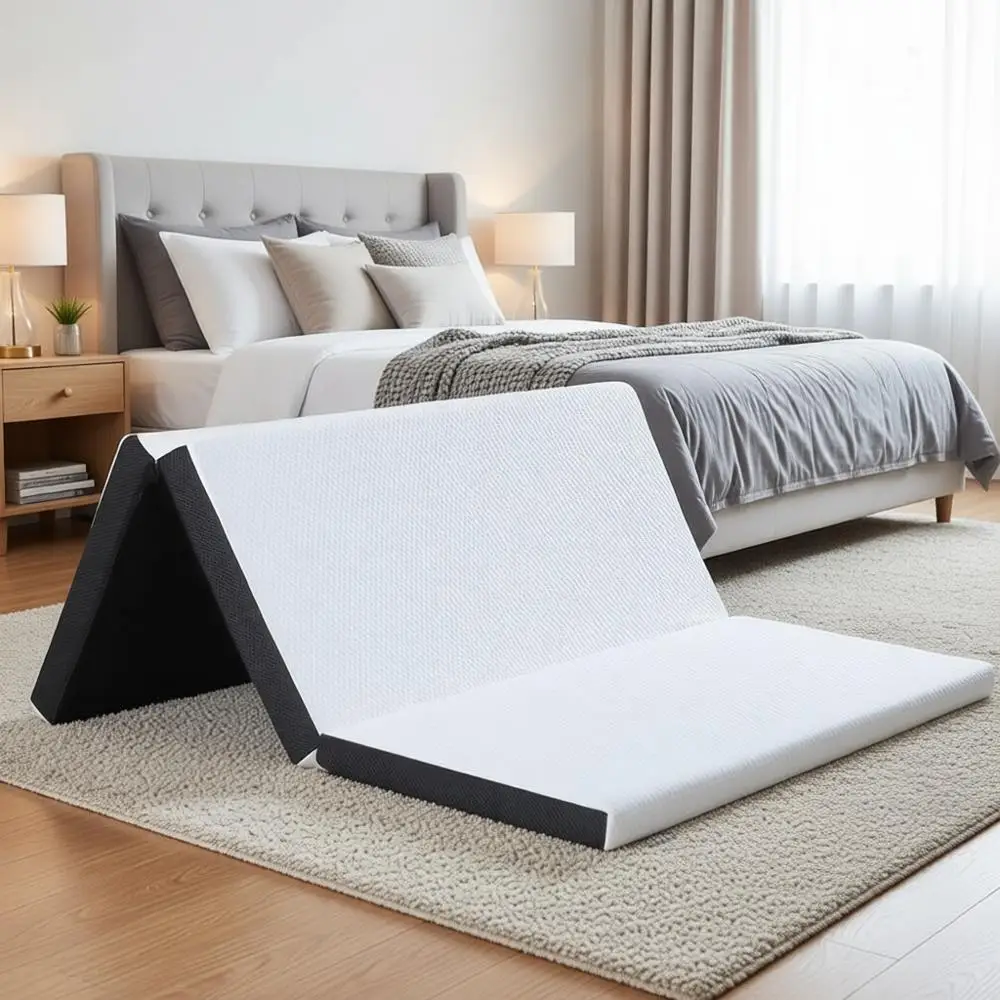 

Трехслойный наматрасник с моющимся чехлом, охлаждающая подкладка для общежития или кемпинга, 75x25x3 см