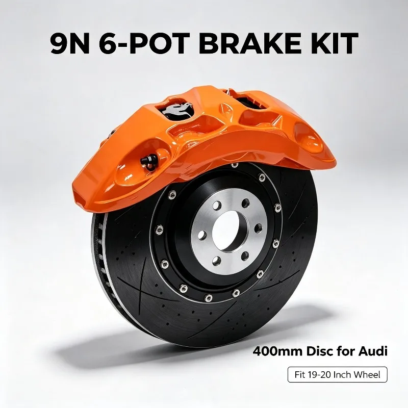 26 StyleCustomised 9N 6 Pot Pistons Brake Caliper Kit FrontBig Brake Kit Dmax Mux For Audi Q7 A4 B8 A6 C7 A8 B9 SQ5 RS3 RS5