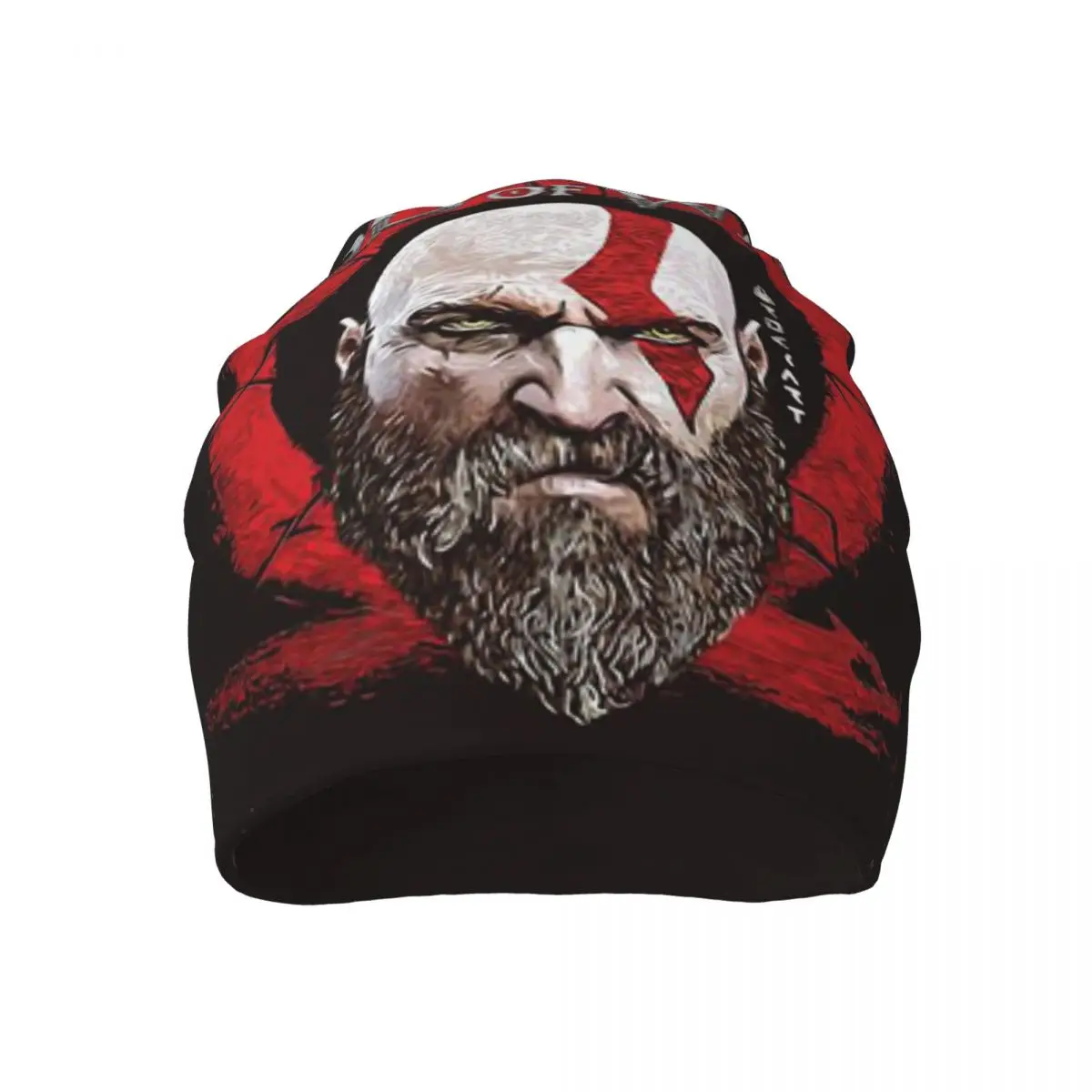 

God Of War Knitted Hat For Men And Women, Gift Unisex winter Warm Brimless Urinal Hat