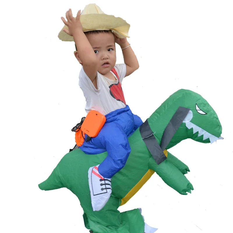 Funny Mascot Inflatable Dinosaur T REX Anime Halloween Costume Cosplay For Adult Men Women Kids Dino Cartoon Ride on OI501