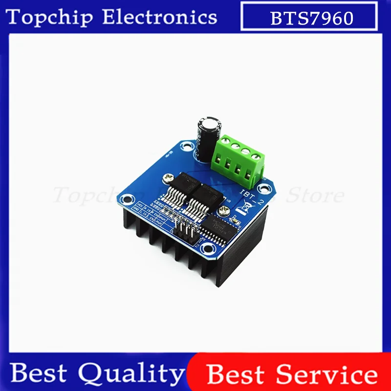 Double BTS7960 43A H-bridge High-power motor driver module/ DIY smart car Current Diagnostic for Arduino