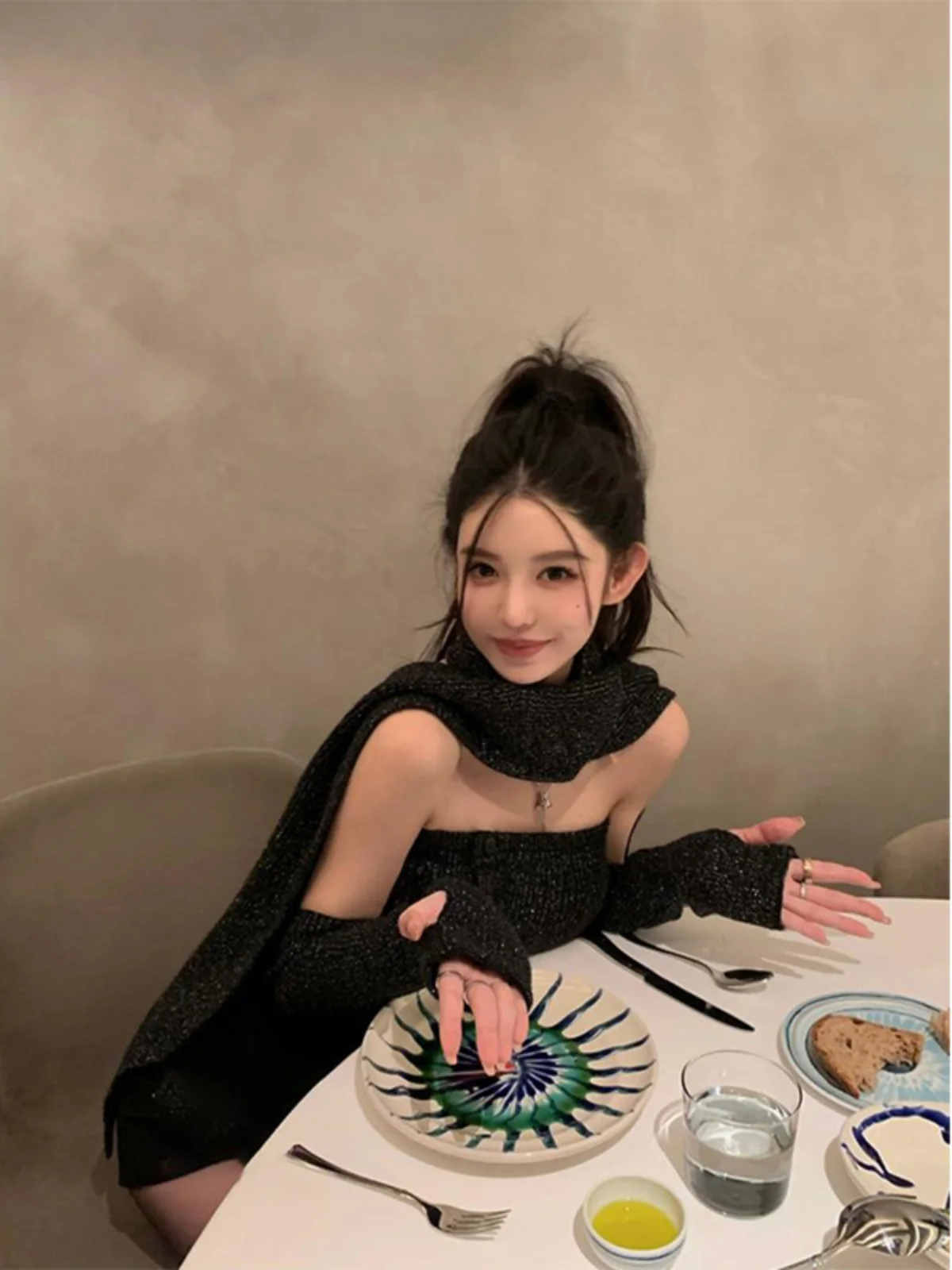 

Sweaters Jumpers Pullovers Womens Women Knitted Suit Lambswool Three-Button Half-Placket Western Style Solid Outdoors Thermal BF