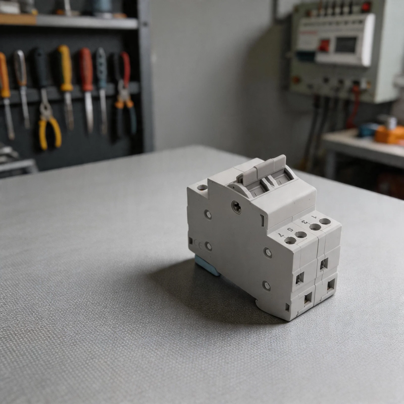 Product Size 81*56*36mm Latching Circuit Breaker Safe Operation Dual Circuit Short Circuit Protection Silver Alloy Contacts