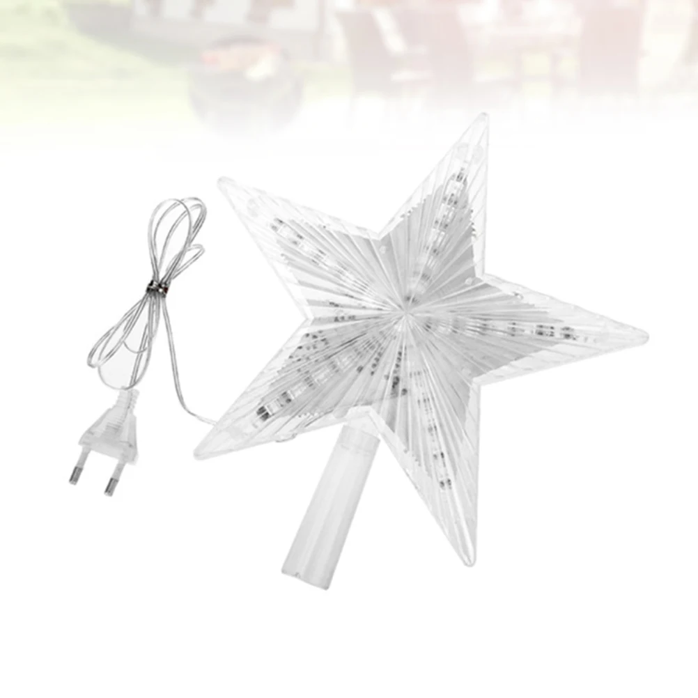 

Decoration Treetop Lamp LED Ceiling Star Light Decorative Items Shaped Blue Christmas