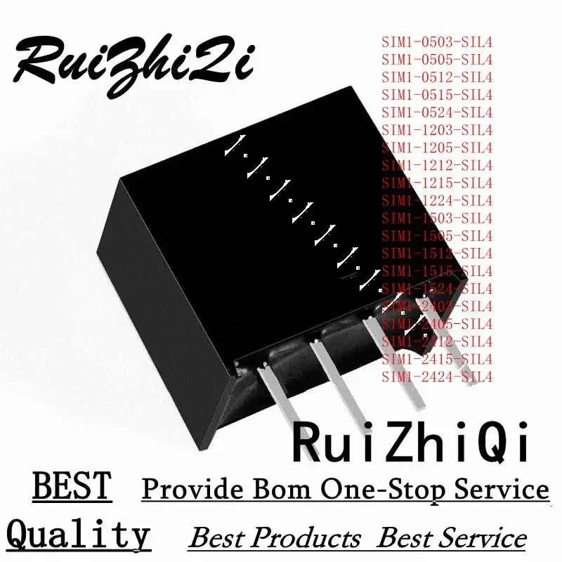 

10 шт./лот SIM1-0503S-SIL4 SIM1-0505S-SIL4 SIM1-0512S-SIL4 SIM1-0515S-SIL4 SIM1-0524S-SIL4 SIM1-1203S-SIL4 SIM1-1205S-SIL4 DC/DC