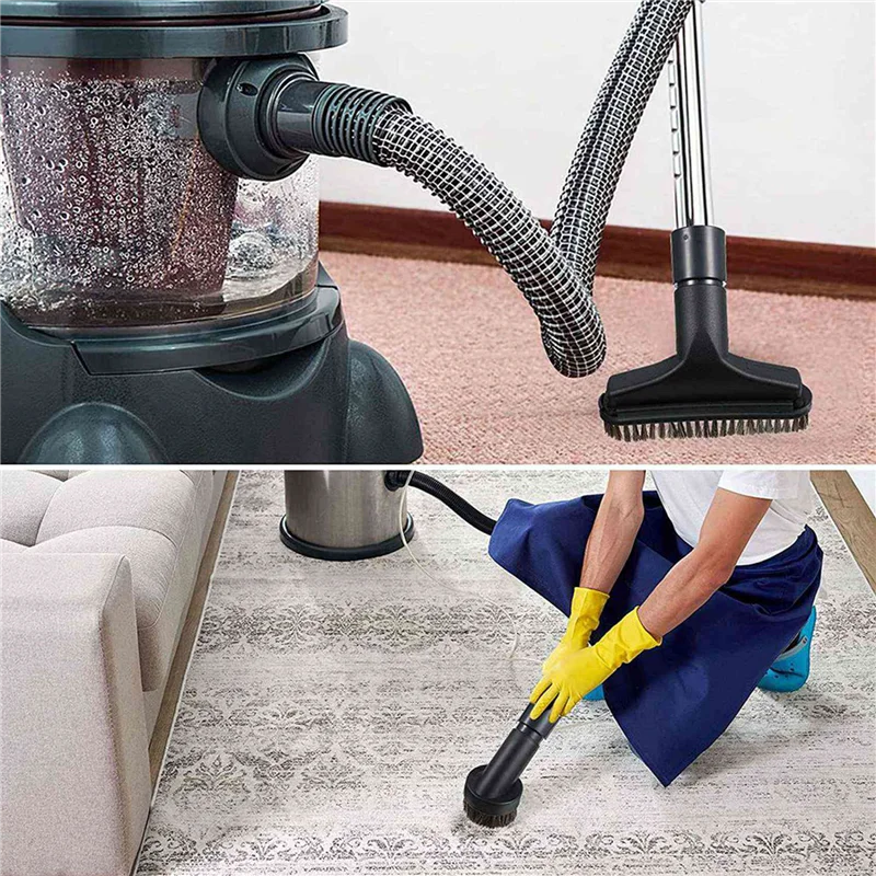 

SEWS-12 Pieces 25MM And 36MM Vacuum Brush Round Brush, 5.9 Inch Vacuum Floor Brush 1.25 Cleaner Vacuum Attachment Brush Soft