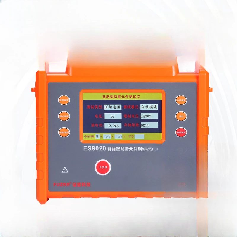 lightning protection component tester ES9020 varistor testing MOV surge protector SPD tester