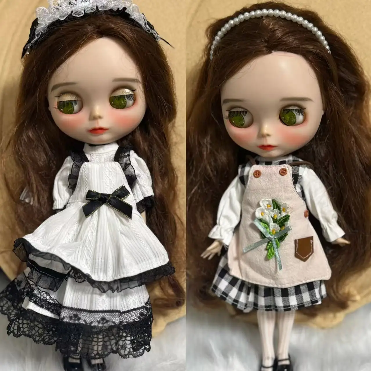 Fashion 1/6 Blythe Doll Clothes Replace Clothes Ob24 Doll Outfit  Barbi Doll Clothing Accessories with Socks