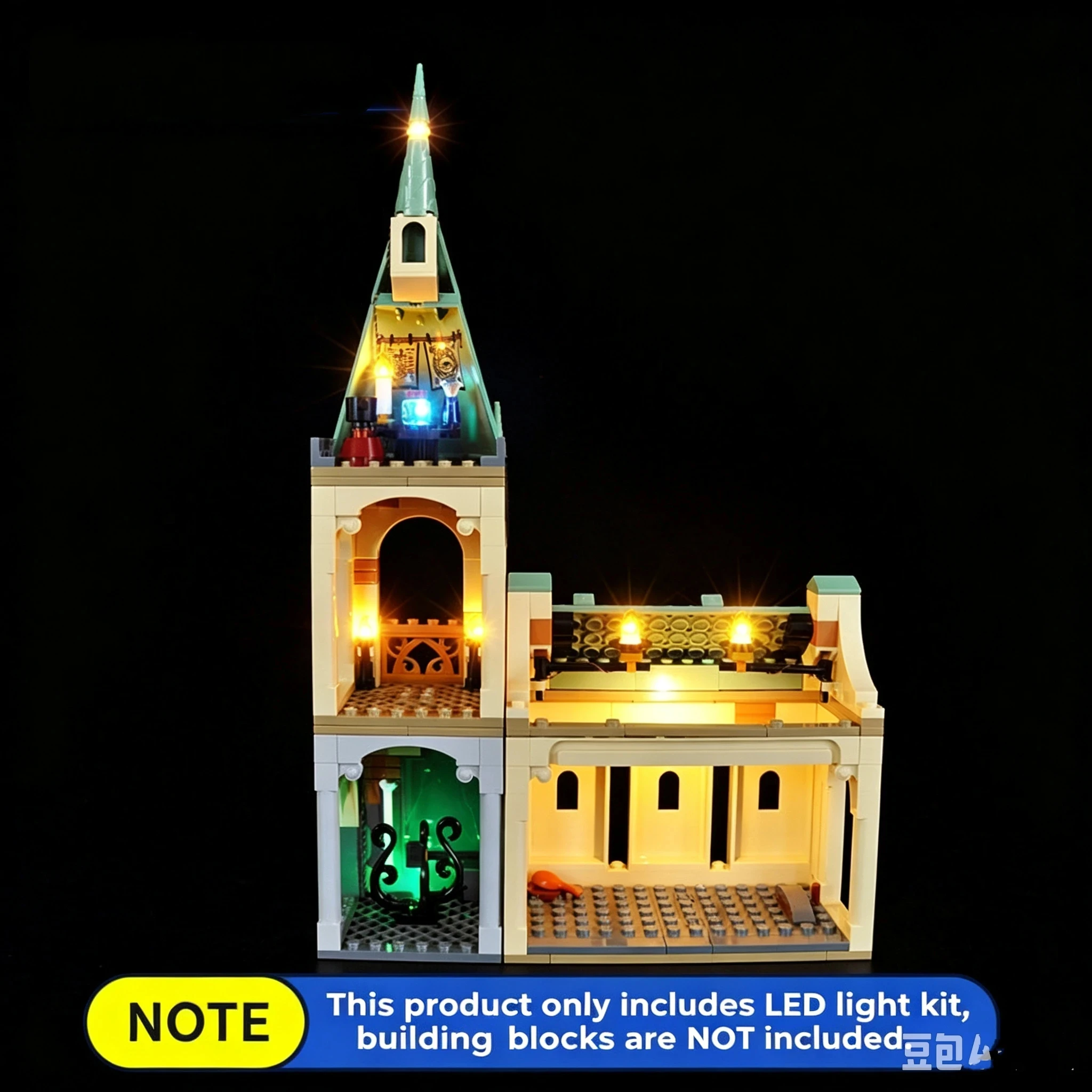 LYBMTWF LED Lighting Kit Compatible with Lego 76387 Hogwarts: Fluffy Encounter (NOT Include The Model Bricks)