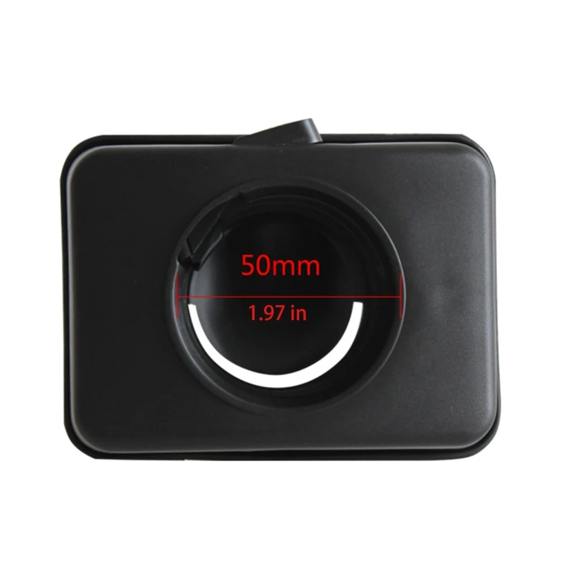 808F 50mm/1.97inch Industrial Vacuum Cleaner Host Connector Square Base Bayonet Interface Slot Durable & Wear-resistant