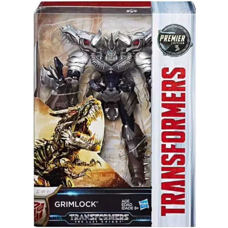 In Stock Transformers Movie 5 American version TLK Class V Grimlock Collect Figure Anime Robot Anime Action Models Kid Gifts