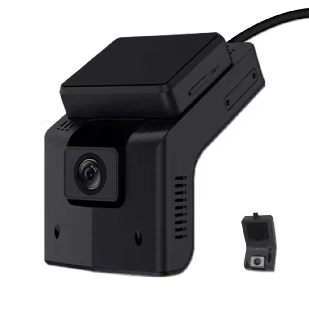 2CH 4G داش كاميرا سيارة صندوق أسود 1080P تسجيل عدسة مزدوجة مع 4G GPS WiFi ADAS DMS