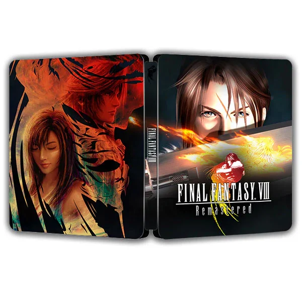 FF VIII FF8 Remastered Edition Steelcase FantasyBox ( Just box no CD )