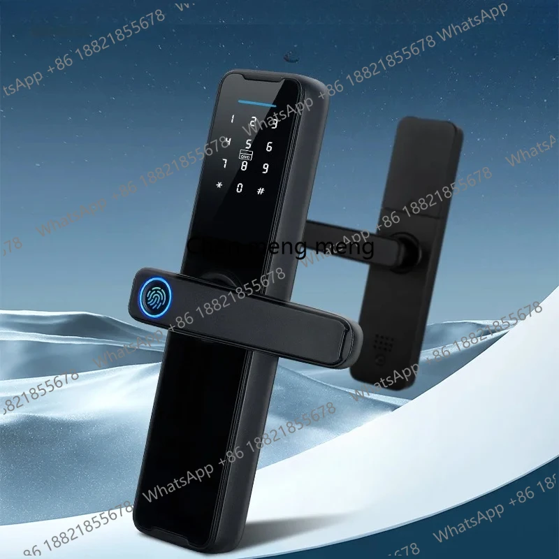 Cerradura Inteligente Biometric Smart Lock Tuya App Remote Unlocking Keyless Wifi Lock Electronic Smart Door Lock
