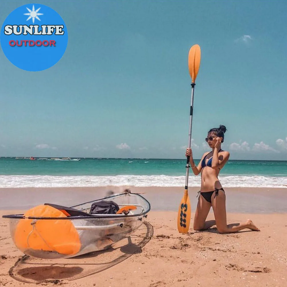 Wholesales Transparent Boat See Through Canoe Kayak