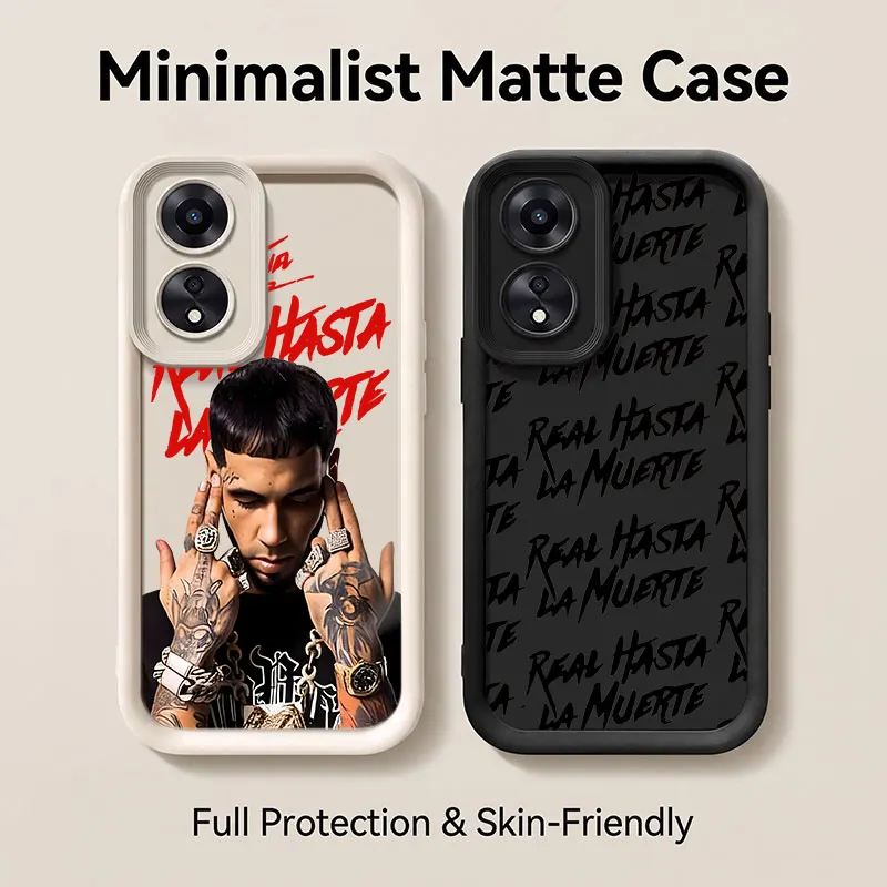 Rapper Anuel AA Silicone Phone Case For Honor X6 X7D X8 X9A X9B X9C X5 Plus GT 5G 90 200 400 Lite X60 Pro Play 30 40