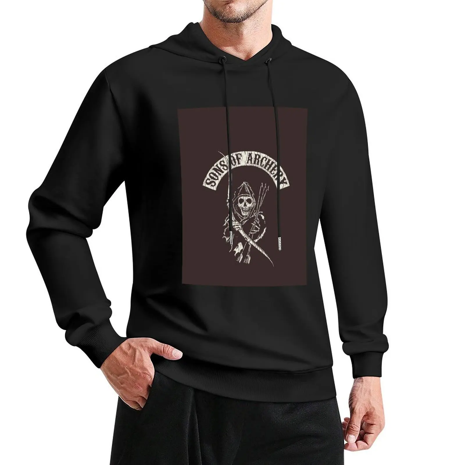 Sons of Archery Pullover Hoodie autumn jacket men korean style clothes anime clothing korean autumn clothes hoody