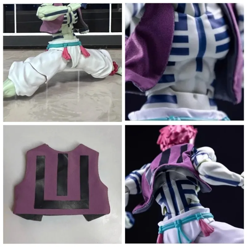 

В наличии масштаб 1/12, коллекционная фигурка, жилет, аниме, косплей, фиолетовое пальто, модель, подходит для 6 дюймов, фигурка мужского солдата, украшение куклы