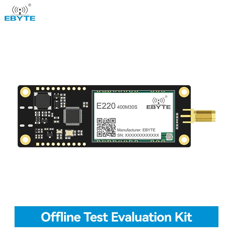 

LoRa Offline Test Evaluation Kit Soldered With LoRa Module EBYTE E220 Series Test Board with OLED Screen Quick and Easy Use