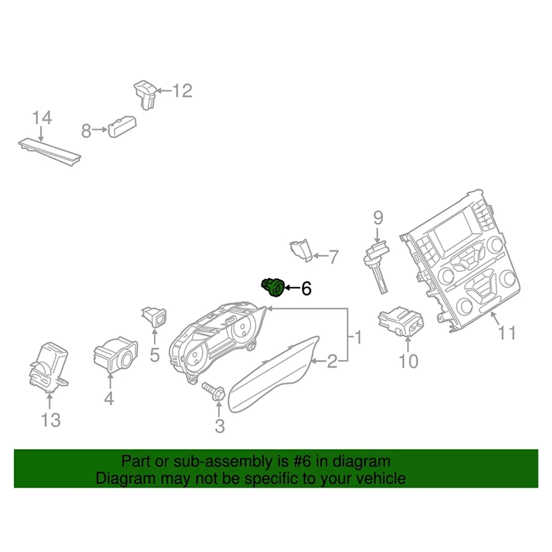 

H5-DG9Z-10B776-AA DG9T-14C376-ADW DG9Z10B776BA Кнопка запуска для Ford Fusion 2013-2016