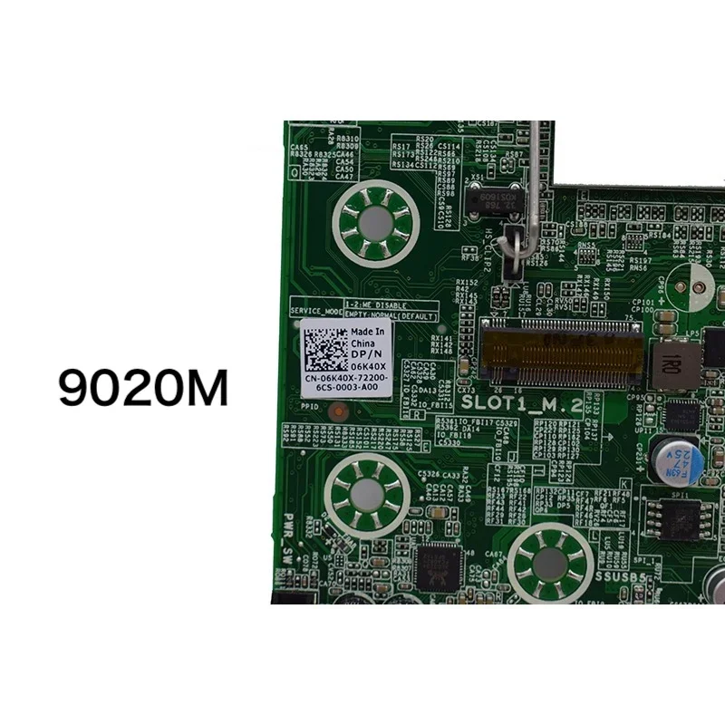 สําหรับ DELL Optiplex 9020M เมนบอร์ด CN-06K40X 06K40X 6K40X YGVCD 0YGVCD Mainboard 100% ทดสอบ OK ทํางานอย่างเต็มที่จัดส่งฟรี