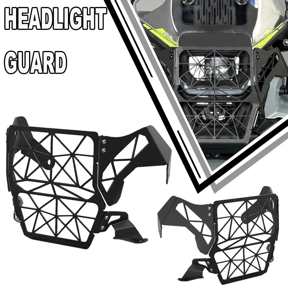 

For CFMOTO CF MOTO 450MT MT450 450 MT 450 2024 2025 2026 Motorcycle Headlight Head Light Grill Guard Protector Cover Accessories