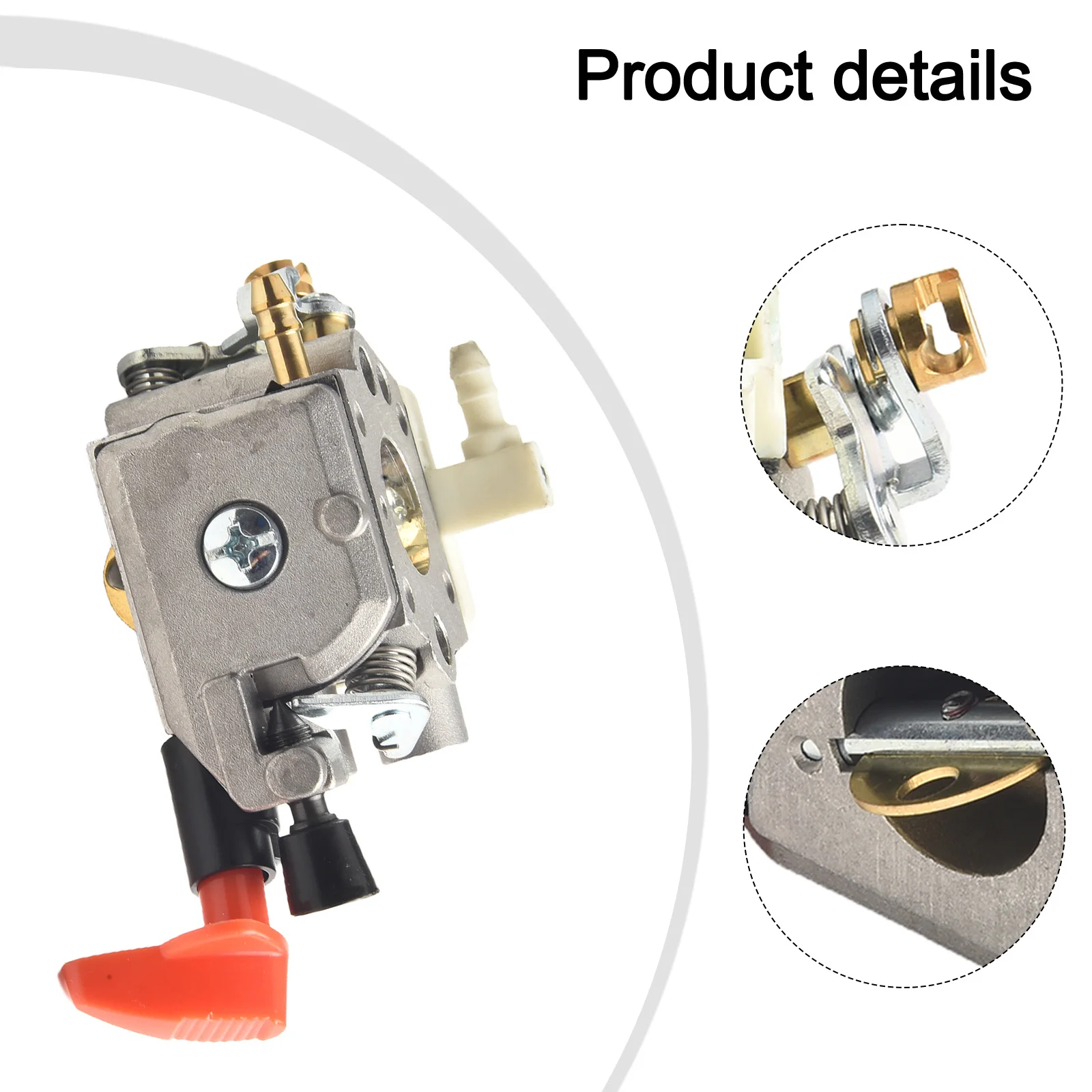 

For C1MS207 Compatible Carburetor Replacement Designed to Enhance Fuel Delivery in Your Favorite Garden Equipment Models