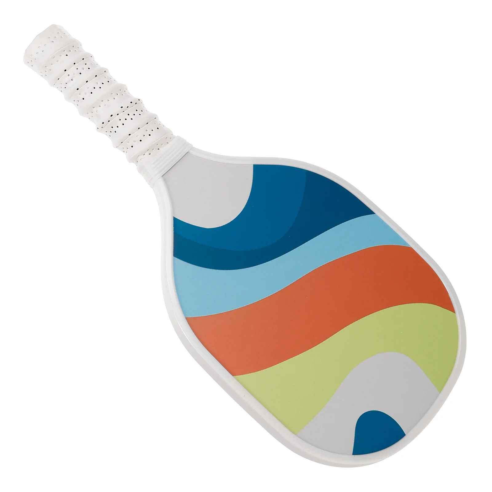 Raqueta deportiva con bordes de madera, surtido de pelotas de paleta, accesorio con orificio de entrenamiento, Miss
