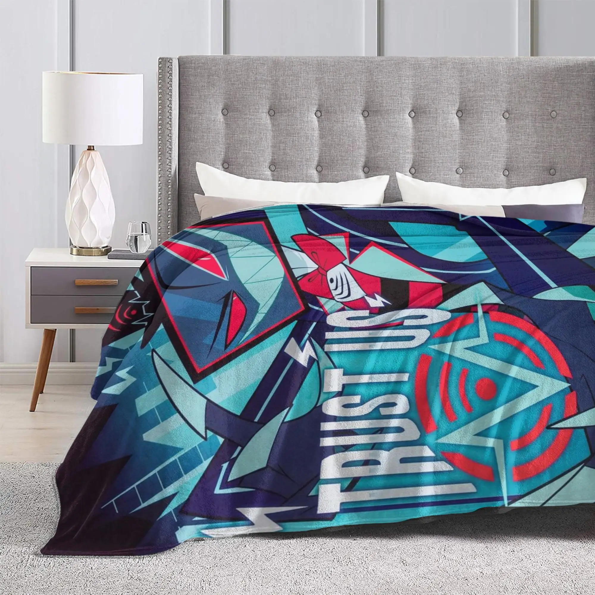 الاسترخاء فندق hazbines alastor vox 2 بطانية اكسسوارات أريكة الزخرفية رمي البطانيات الصوف الناعم للسيارة