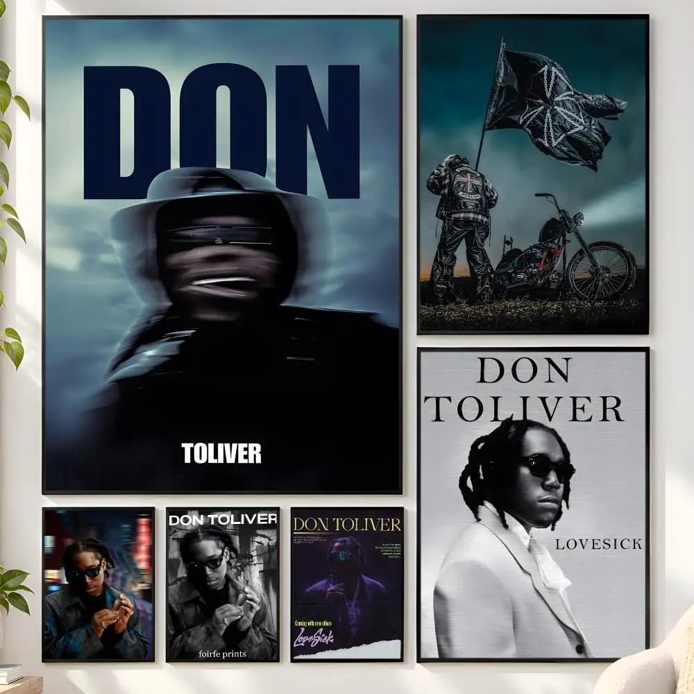 Don Toliver Poster Matte Wall Peel And Stick Decor Bedroom Living Room Office Dorm Home