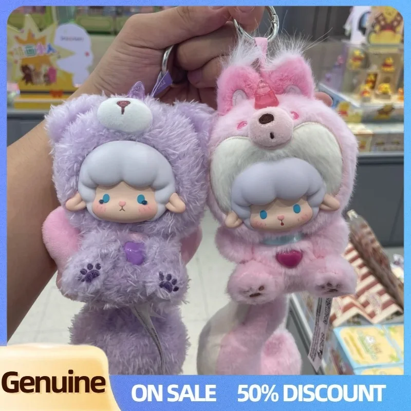 

Подлинная Toptoy Cyun Big-Tailed Critter Crew Series слепая коробка плюшевая сумка кулон ролик овечий хвост Kawaii Mystery Box коллекционные подарки