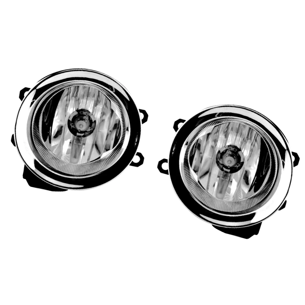 1 Pair 12v Fog Lights Halogen Bulb Front Fog Lamp Light For Toyota Land Cruiser Prado 2014 2015 2016 2017 Car accessories