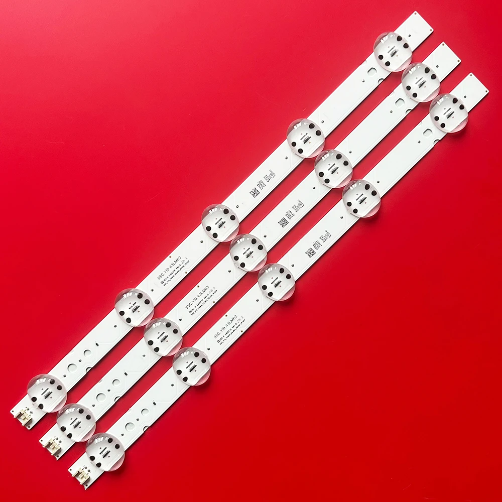 1/3sets LED Backlight Strip for LLg 43''LGIT_Y19_43LM63_REV07 SSC_Y19_Trident_43LM63 43LM6300PLA HC430DU 43lm6300