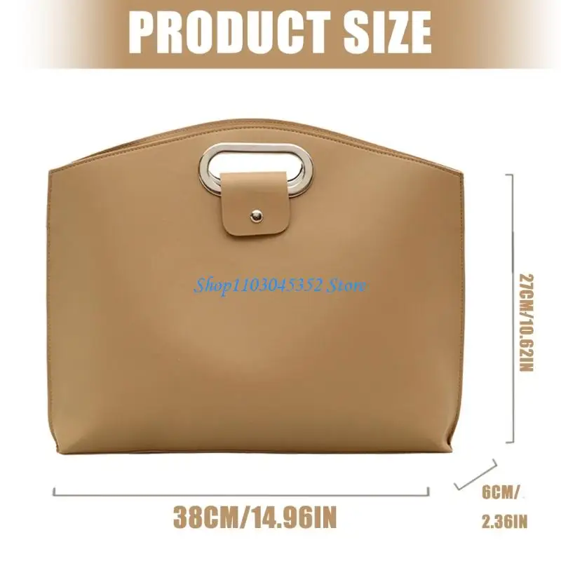 Borsa da lavoro pronta per l'ufficio Spaziosa borsa per computer con manici rinforzati Design con impugnatura ergonomica per e