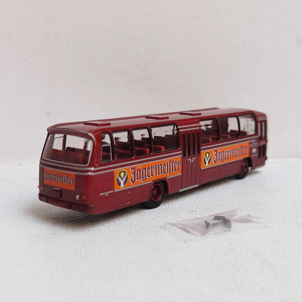 1:87 Scale Benz Mb Setra S 140 Retro Bus Classic Coach Model Scene Ornaments Hobby Collection Boy Gift Souvenir Plastic Material