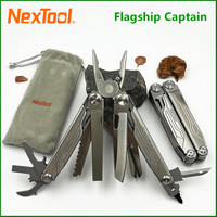 NexTool 19 In1 Flagship Captain Multitool Plier EDC Pocket Survival Knife Folding Hand Tool Camping Knife Saw Outdoor Multi-Tool