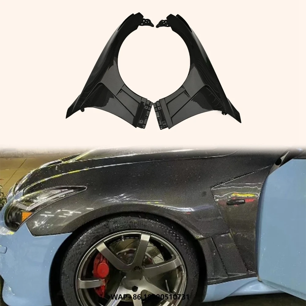 

For Infiniti G37 2008-2013 2 Door Vented Front Fender Carbon (no Light Hole)