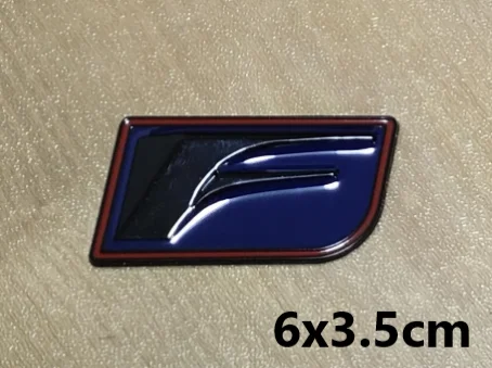 Universal Emblem Badge Sticker For Lexus GS GX IS LS LX NX RX UX CT LC RC F SPORT CT200H GX460 IS250 ES 220D IS200 Fsport Decal view 4