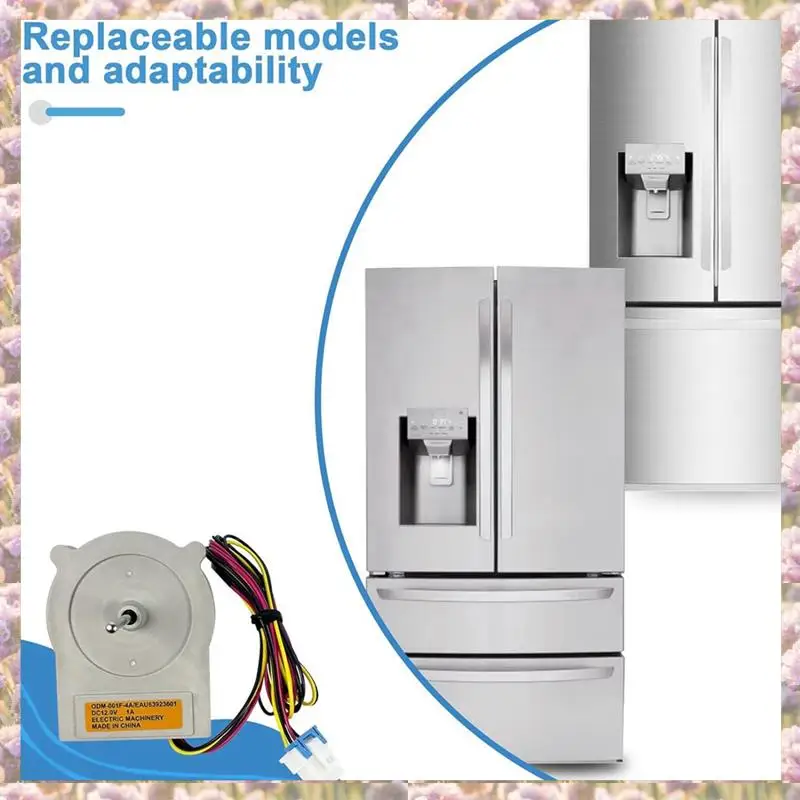 -FTGT EAU63923601 ODM-001F-4A Refrigerator Condenser Fan Motor Double Door Fan DC Motor For Haier Refrigerator