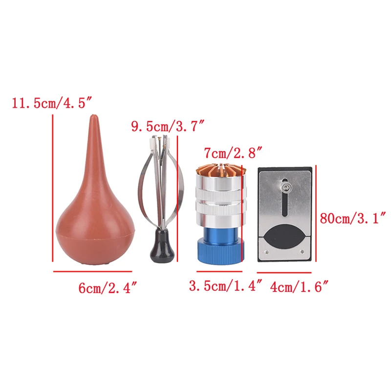 4Pcs/Set Watch Glass Crystal Lift Front Case Remover Remove Replace Repair Tools